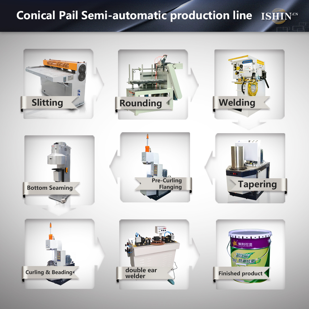 10-25L Conical Pail production line