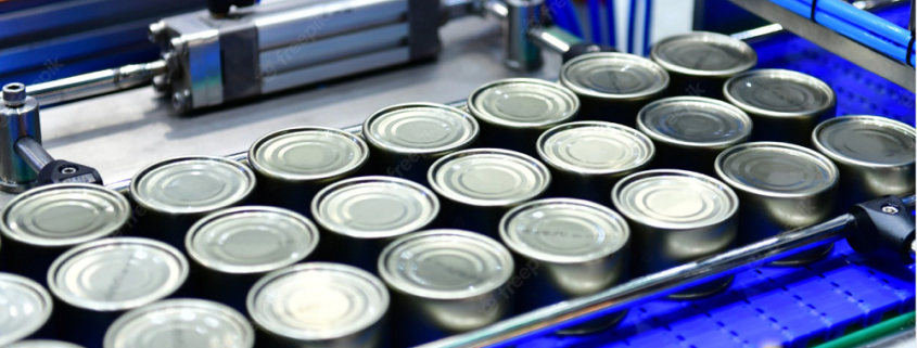 Types of Metal Canning Supplies Containers