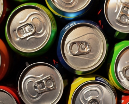 beverage drink cans